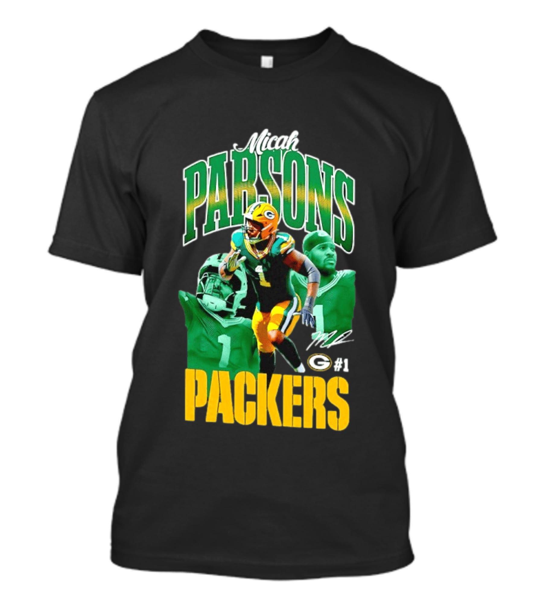 Micah Parsons Green Bay Packers NFL Iconic 2023 #1 T-Shirt