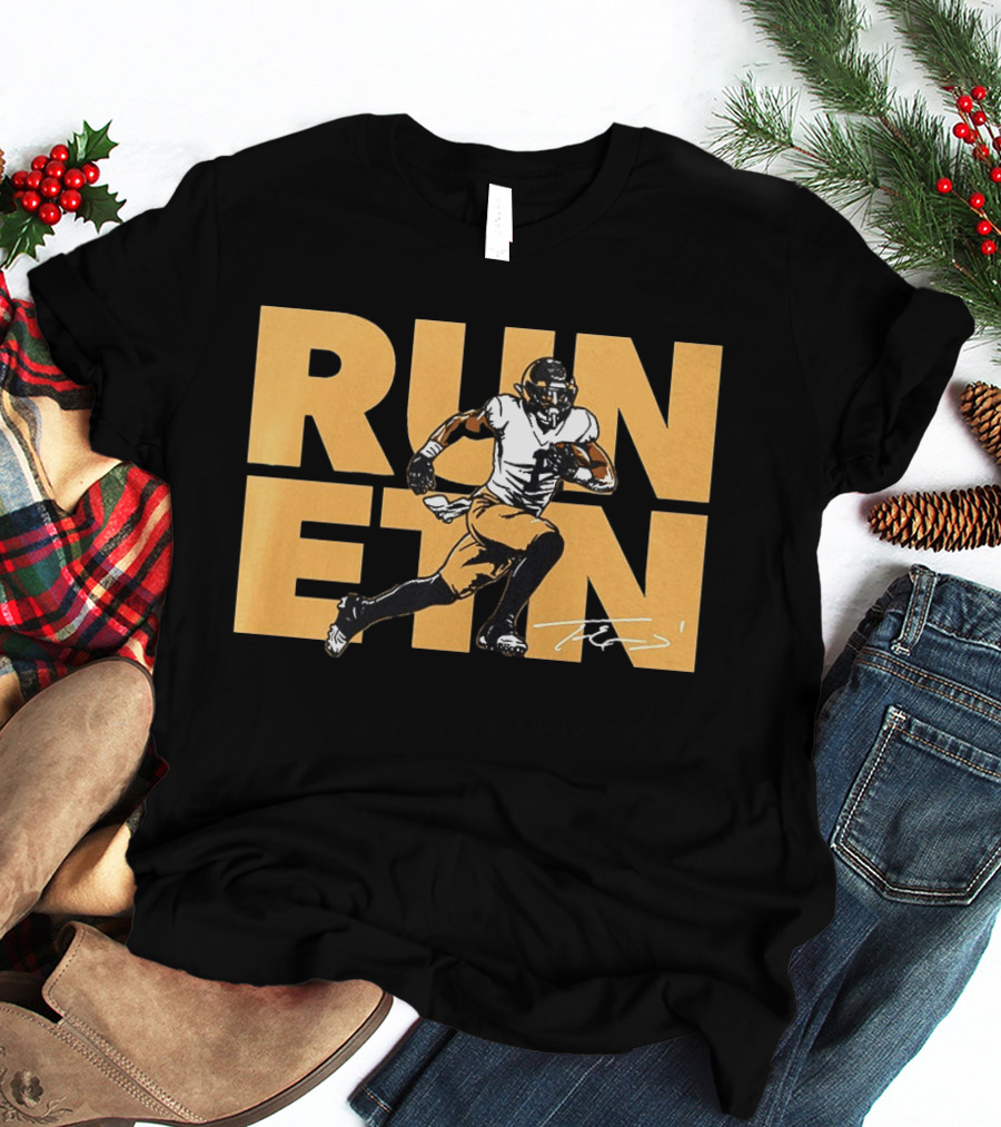 RUN ETN New Orleans Saints Football Sportswear T-Shirt