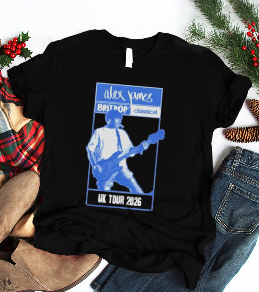 Alex James Britpop Classical UK Tour 2023 T-Shirt