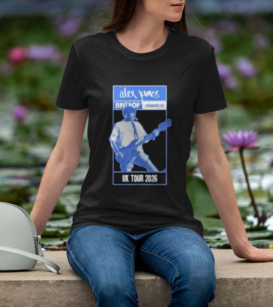 Alex James Britpop Classical UK Tour 2023 T-Shirt