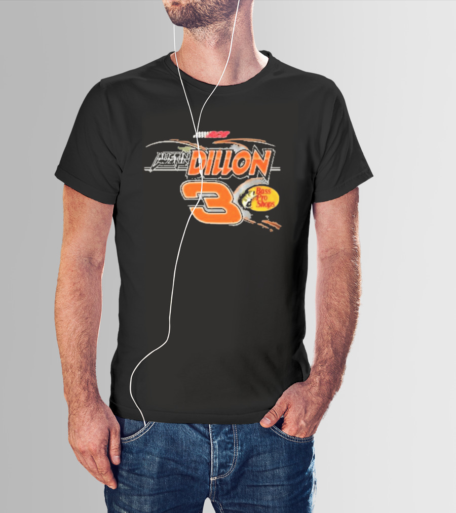 Austin Dillon 3 Bass Pro Shops 2026 Racing T-Shirt