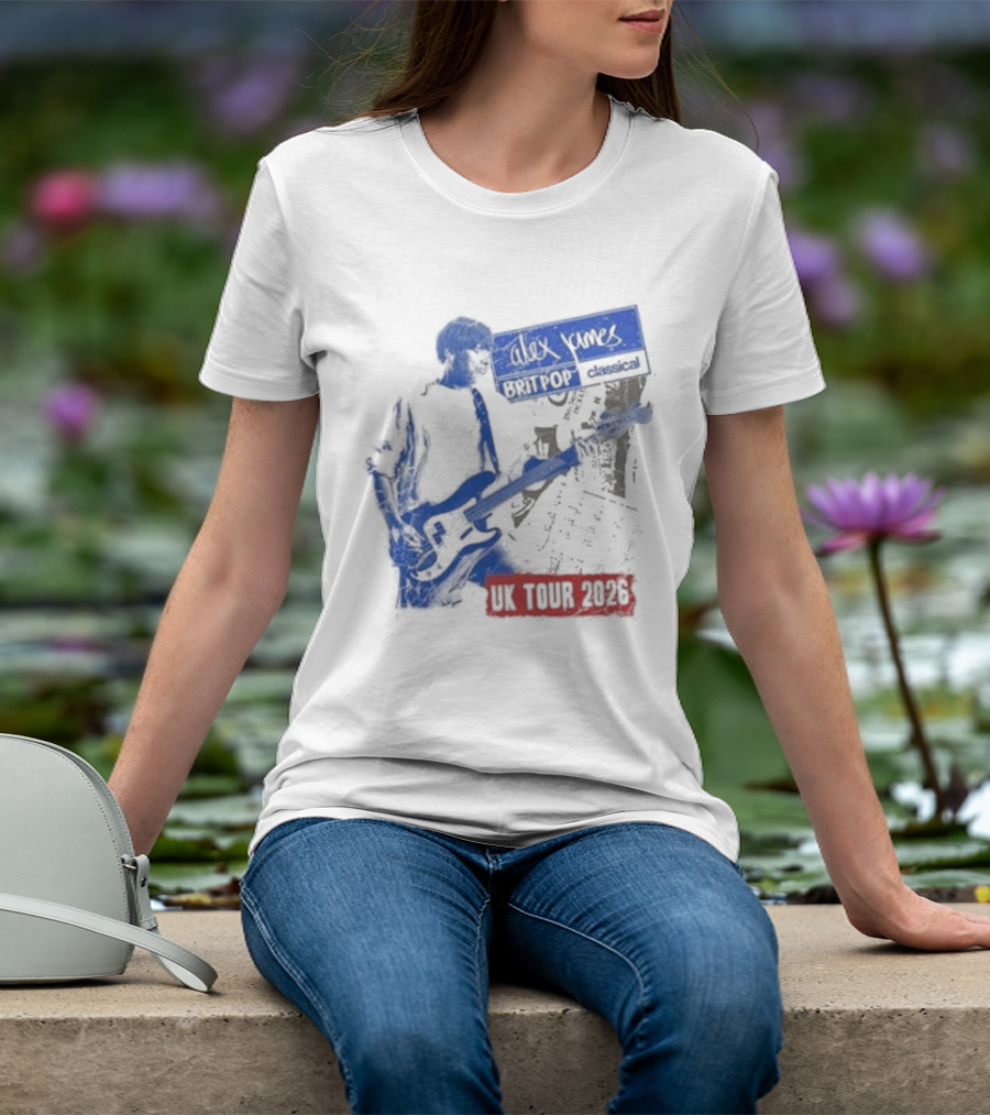Alex James Britpop Classical UK Tour 2026 T-Shirt