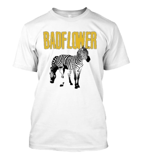 Badflower Zebra T-Shirt
