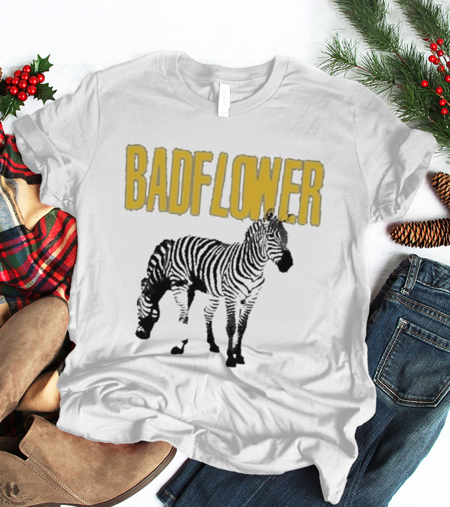 Badflower Zebra T-Shirt