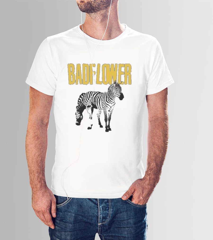 Badflower Zebra T-Shirt