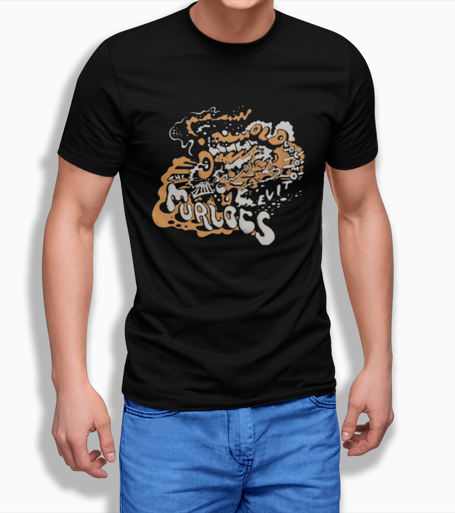 The Murlocs Old Locomotive Psychedelic Lettering T-Shirt