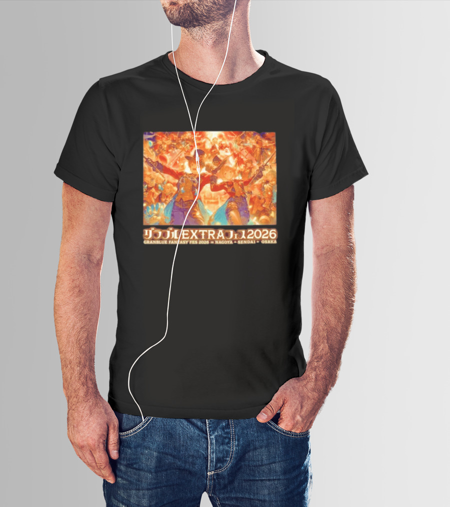Granblue Fantasy Fes 2026 Extra Nagoya Sendai Osaka T-Shirt