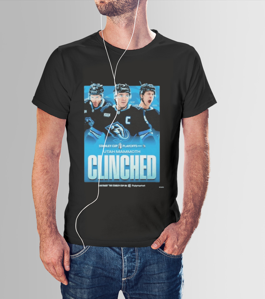 Utah Mammoth Clinched Stanley Cup Playoffs 2026 T-Shirt