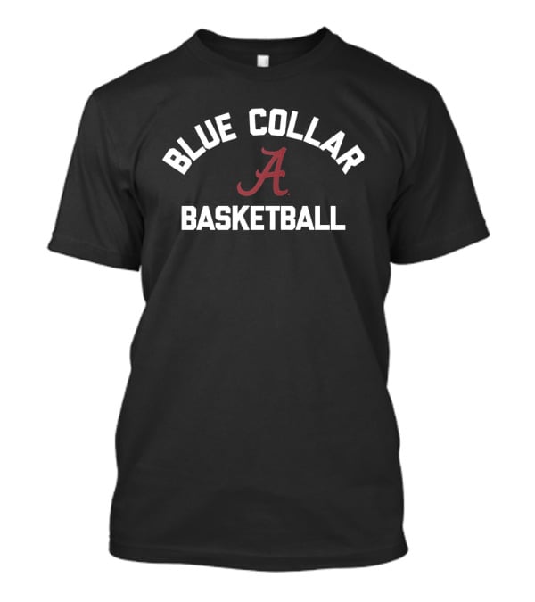 Alabama Crimson Tide Blue Collar Basketball 2026 T-Shirt