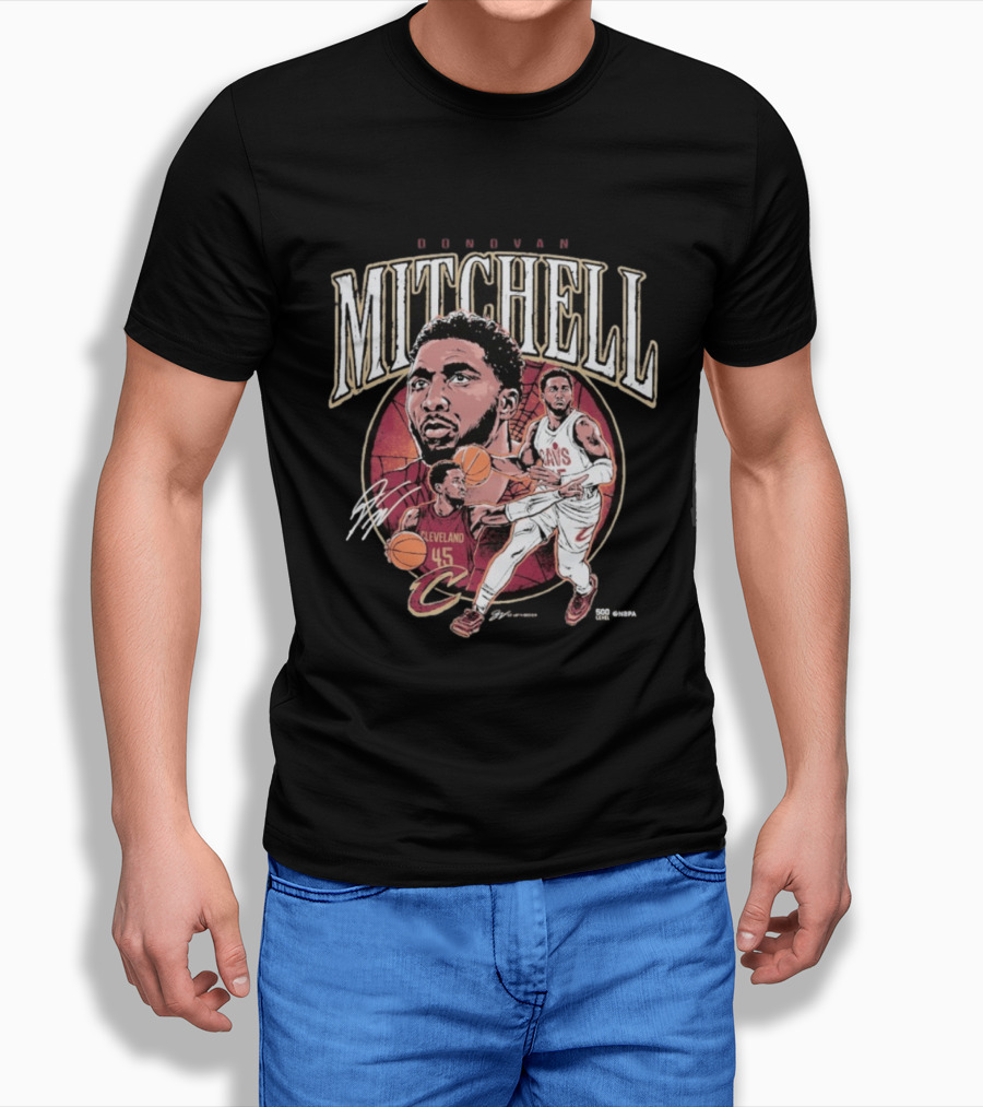 Donovan Mitchell Cleveland Cavaliers Basketball Sports T-Shirt