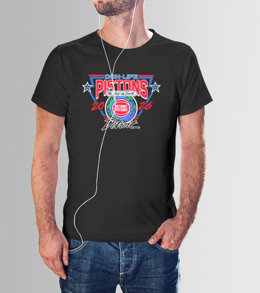 Detroit Pistons Don Life 313 Day 2026 By Big Sean T-Shirt