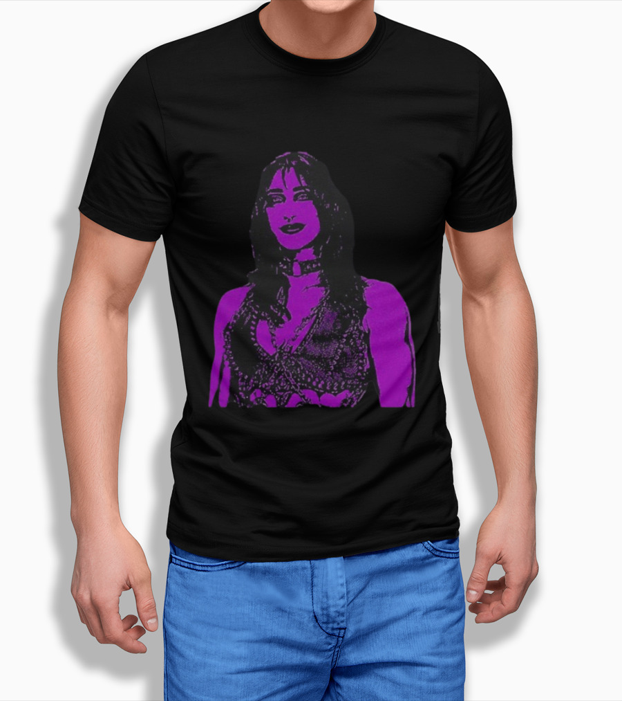 Rhea Ripley WWE Ships Free For Sale Purple Wrestling Champion T-Shirt