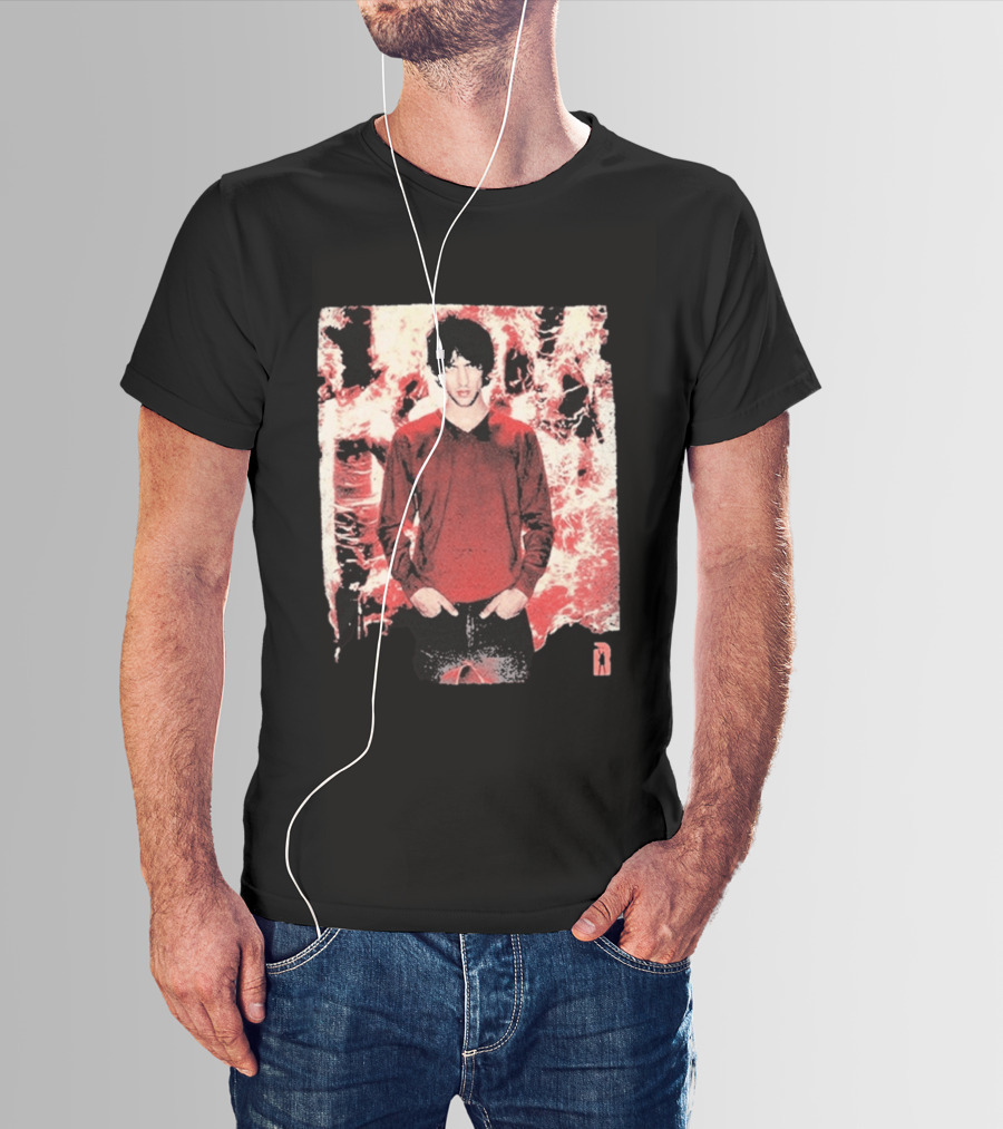 Richard Ashcroft 2026 Tour Classic Photo Red Abstract T-Shirt
