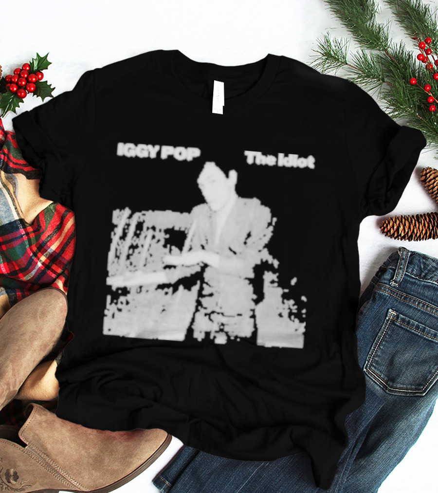 Iggy Pop The Idiot Album Artwork Cover T-Shirt