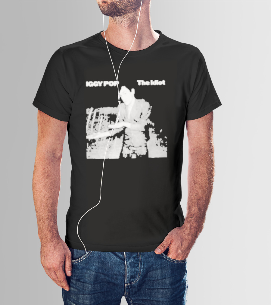 Iggy Pop The Idiot Album Artwork Cover T-Shirt