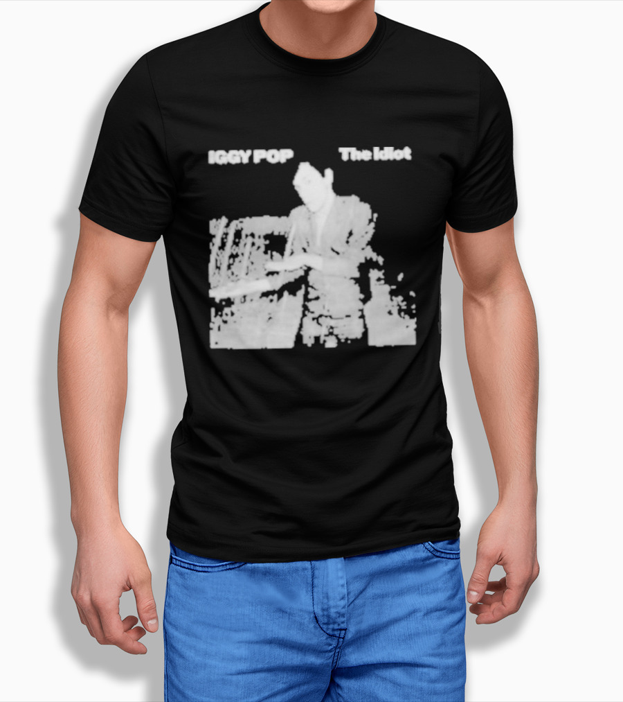 Iggy Pop The Idiot Album Artwork Cover T-Shirt