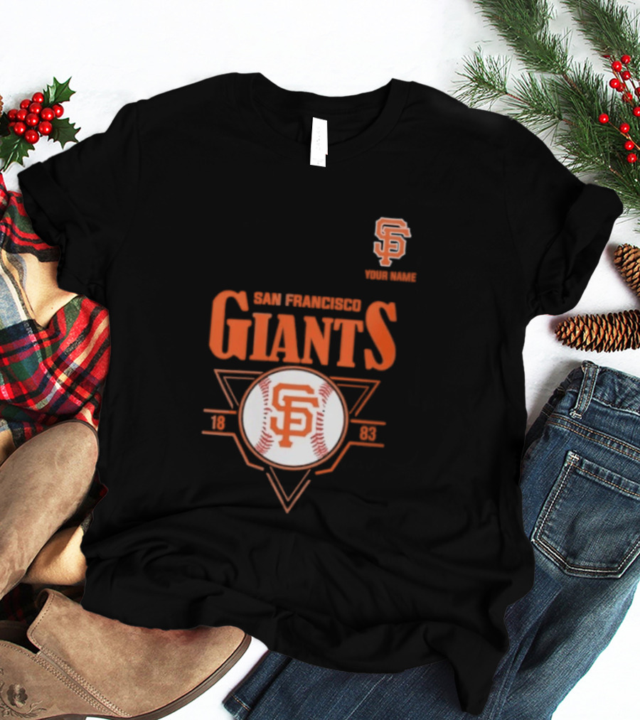 San Francisco Giants 1883 Baseball SF Team T-Shirt