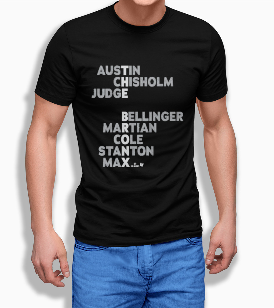 Austin Chisholm Judge Bellinger Martian Cole Stanton Max Bronx 2026 T-Shirt