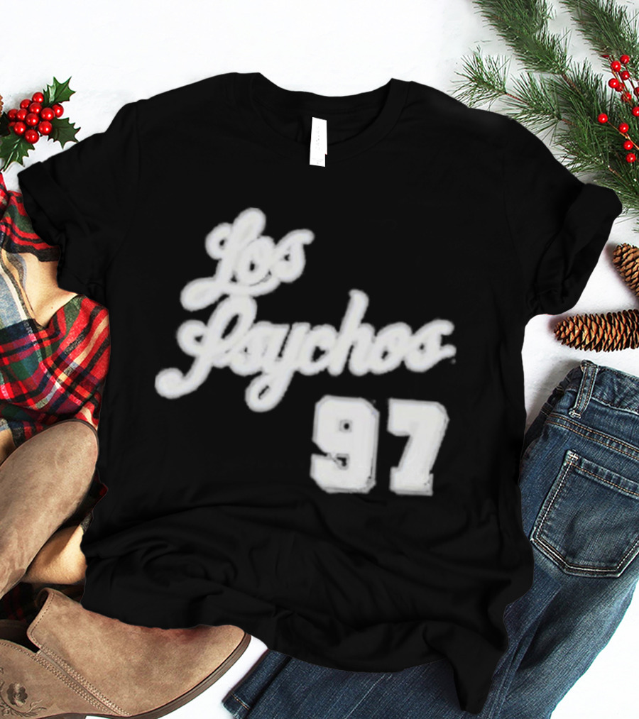 Los Psychos 97 Throwback The Psycho Realm Rare T-Shirt
