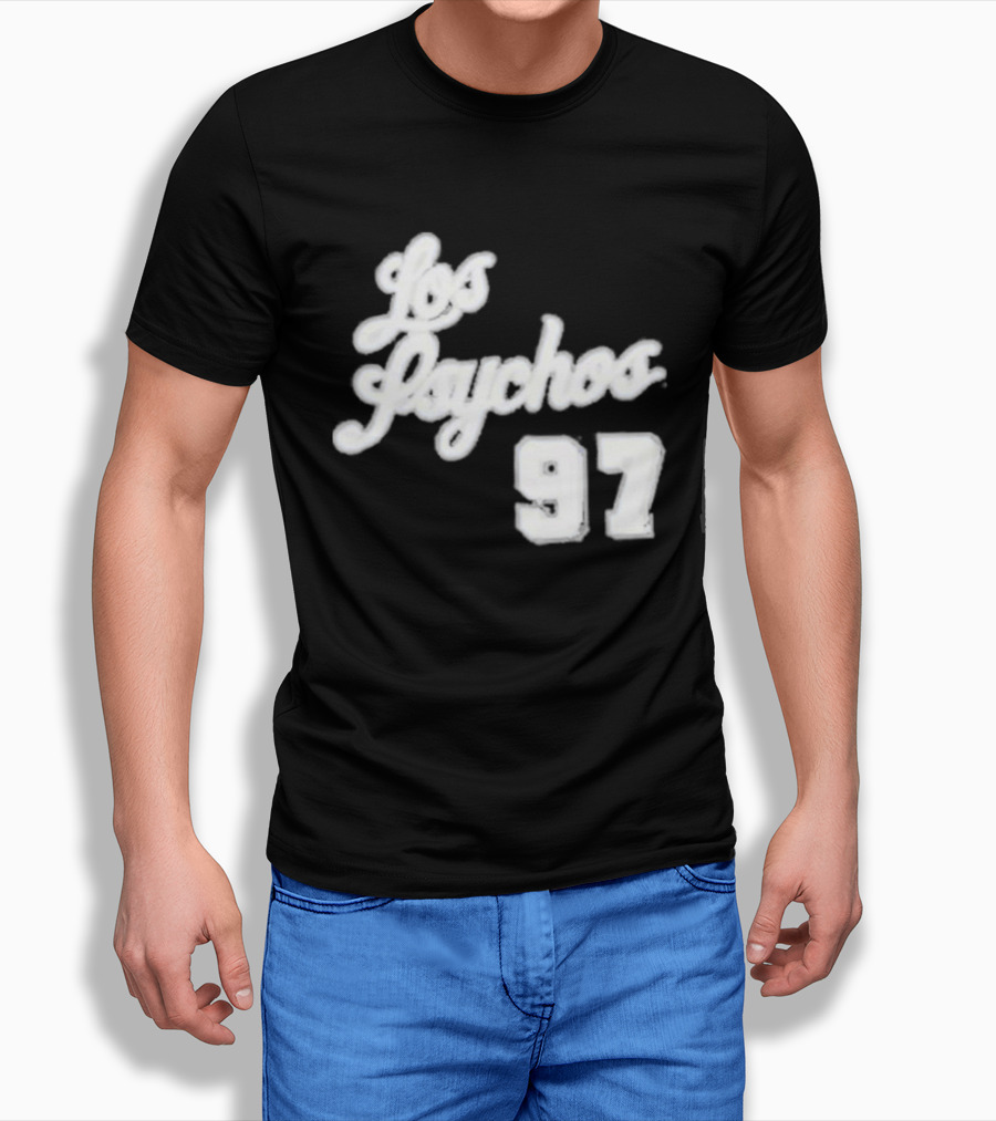 Los Psychos 97 Throwback The Psycho Realm Rare T-Shirt
