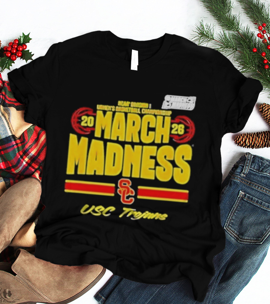 USC Trojans March Madness 2026 Women's Basketball T-Shirt