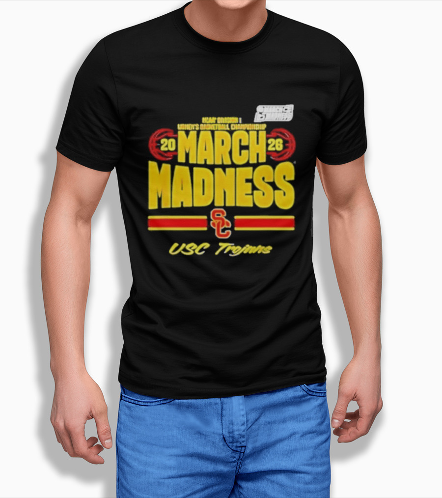 USC Trojans March Madness 2026 Women's Basketball T-Shirt