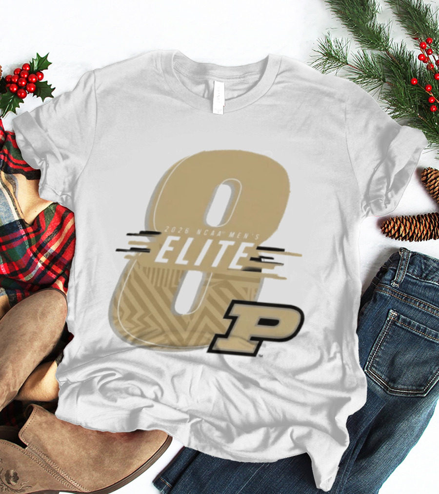 Purdue Boilermakers 2026 NCAA Men's Elite 8 T-Shirt