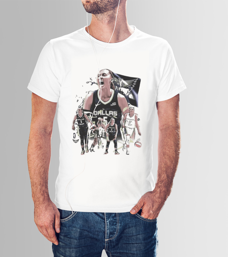 Demar Derozan Paige Bueckers Dallas Wings Basketball Athlete T-Shirt