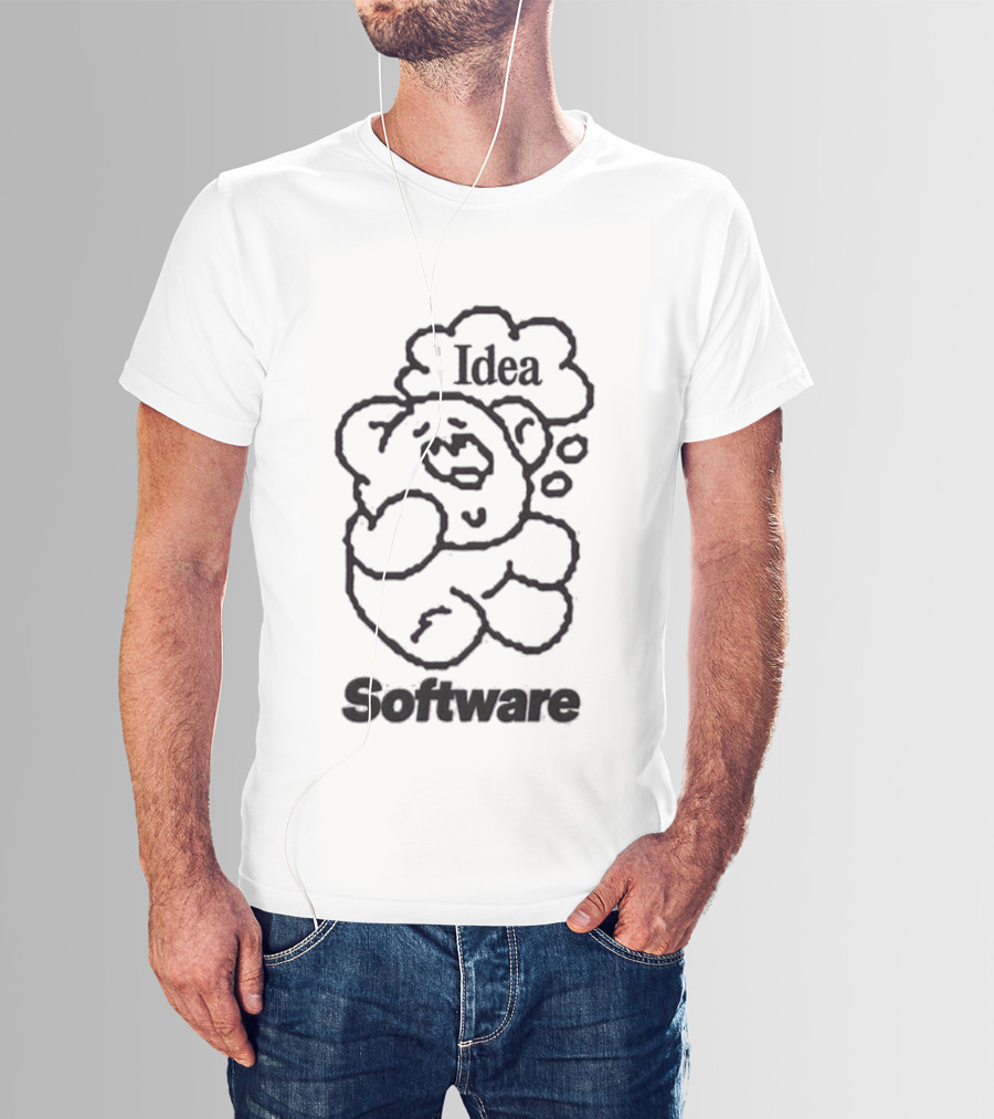 Figma Culture Fit Idea Software In Violet Bear T-Shirt