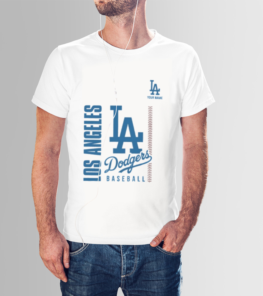 Los Angeles Dodgers Baseball LA Team Wear T-Shirt