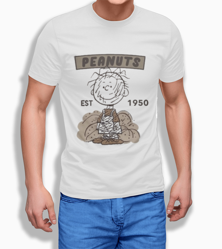 Peanuts Pigpen Character Est 1950 Comic Strip T-Shirt