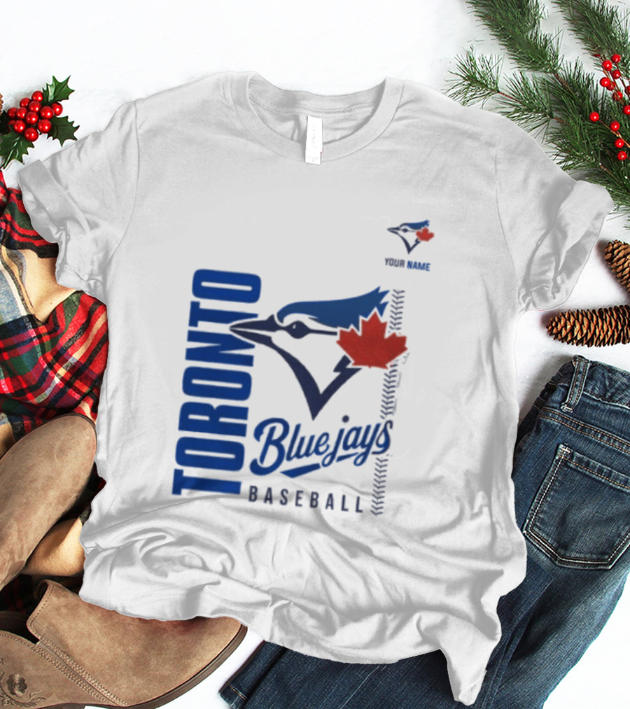 Toronto Blue Jays Baseball Canada Maple Leaf Team Spirit T-Shirt
