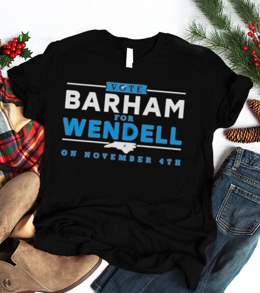 American Aquarium Barham For Wendell Vote November 4th T-Shirt
