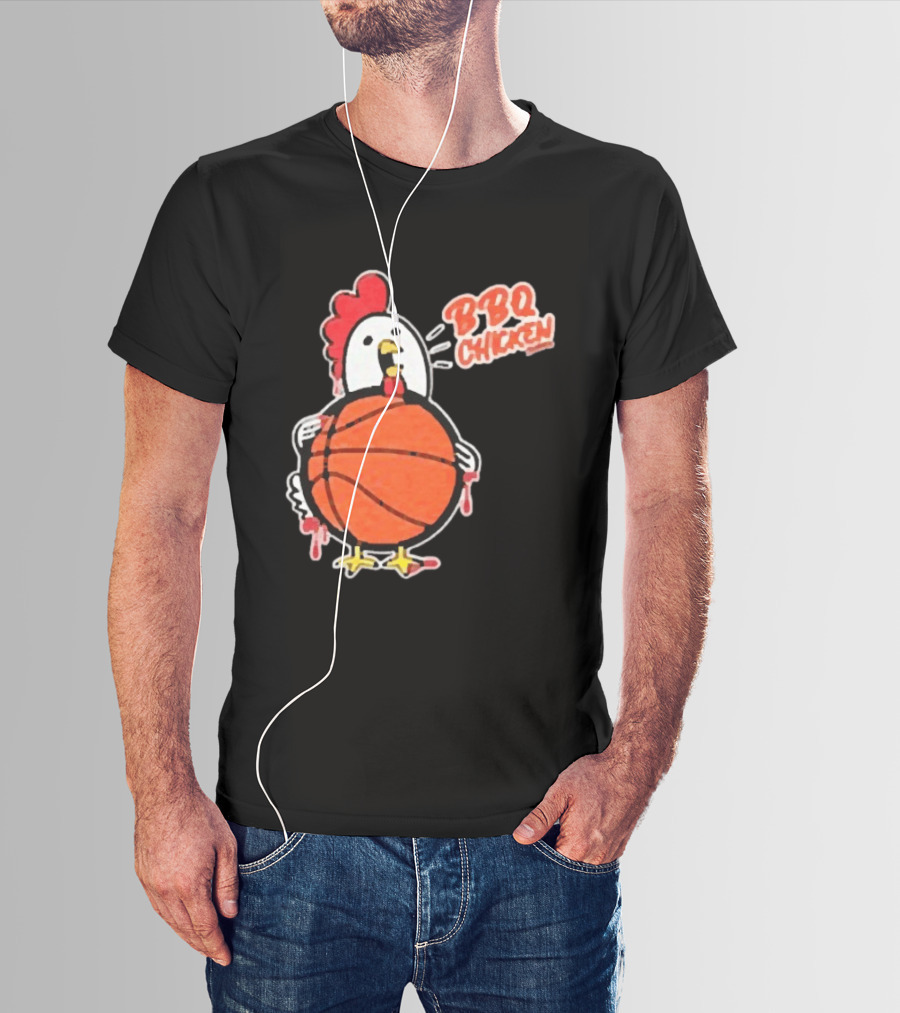 BBQ Chicken Ballers Basketball Most Popular For Sale T-Shirt