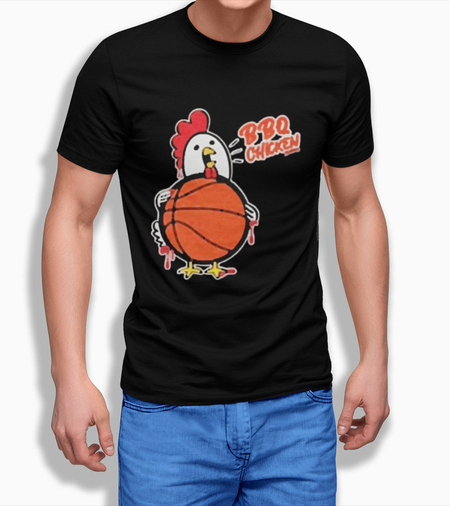 BBQ Chicken Ballers Basketball Most Popular For Sale T-Shirt