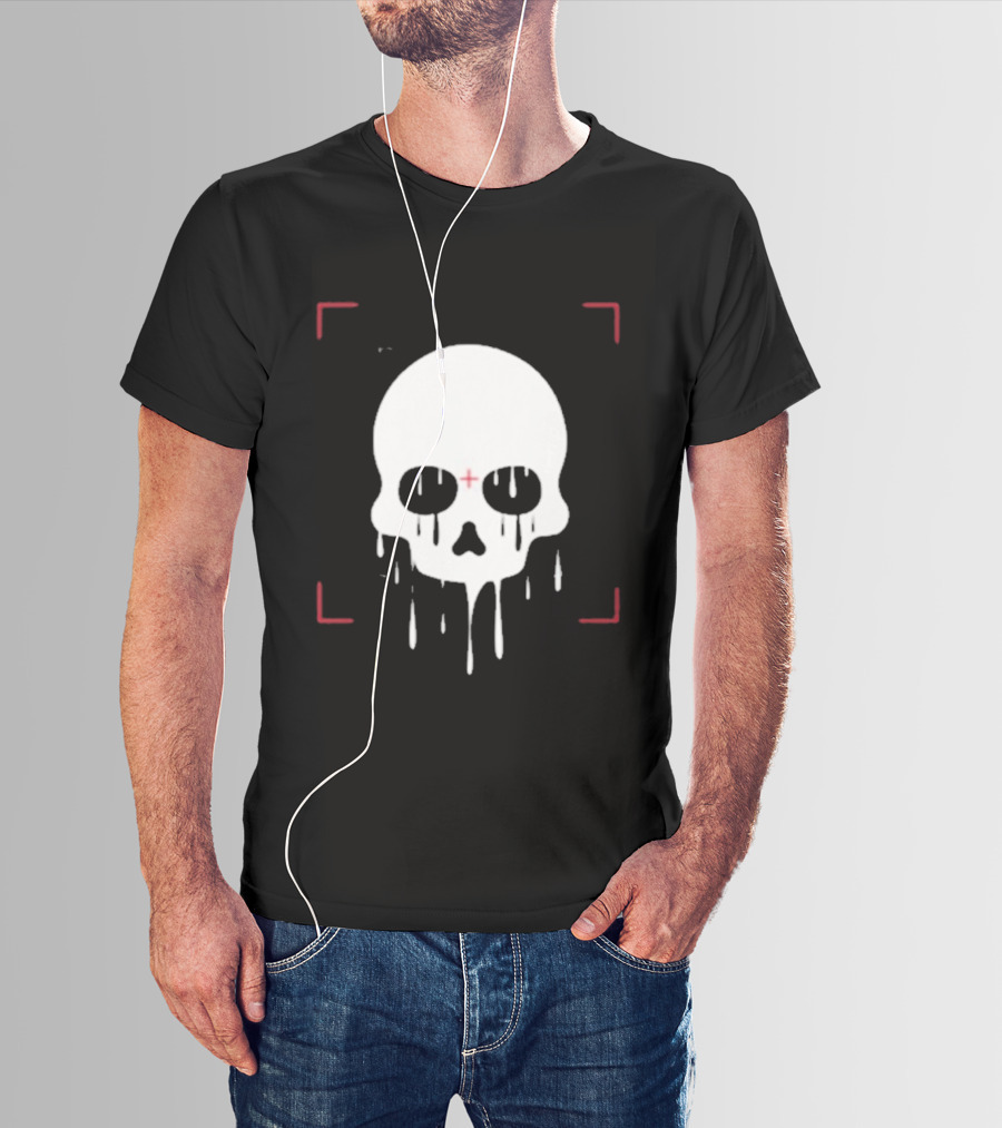 Blast Cs Dripping Skull Target T-Shirt