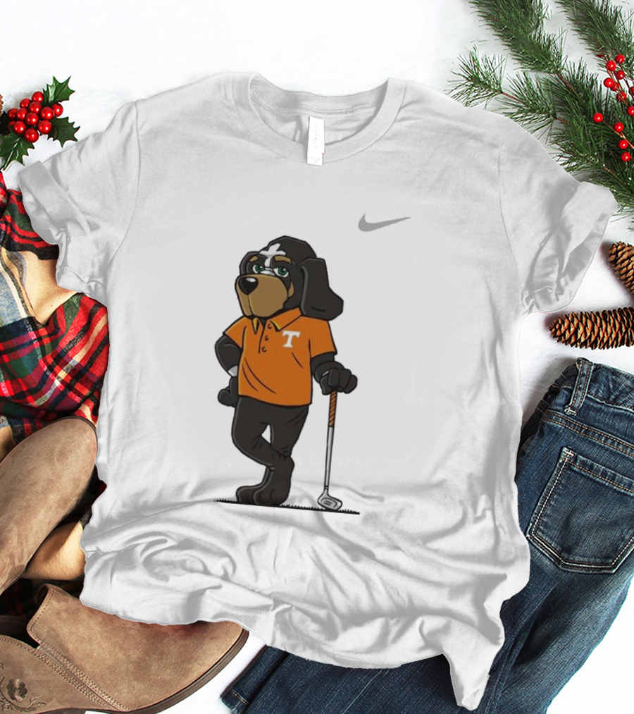 Vol Golfing Smokey In Tennessee Orange Nike T-Shirt