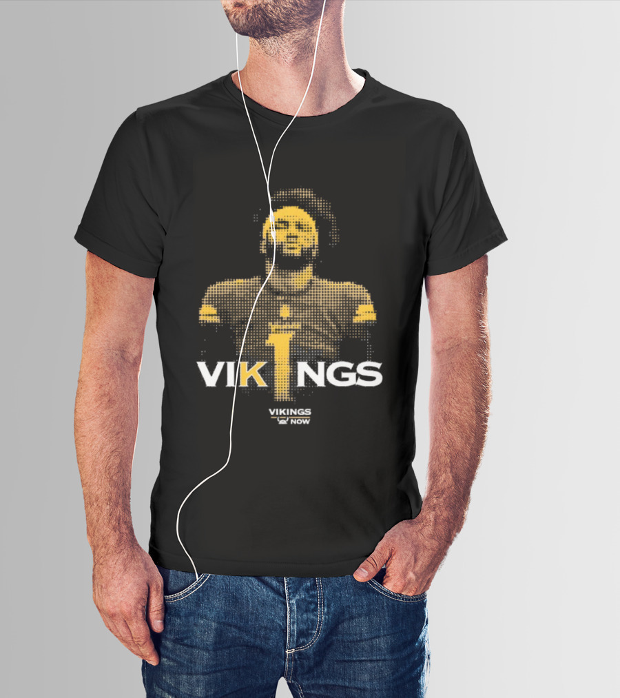 Minnesota Vikings Kyler Murray Number 1 Football T-Shirt