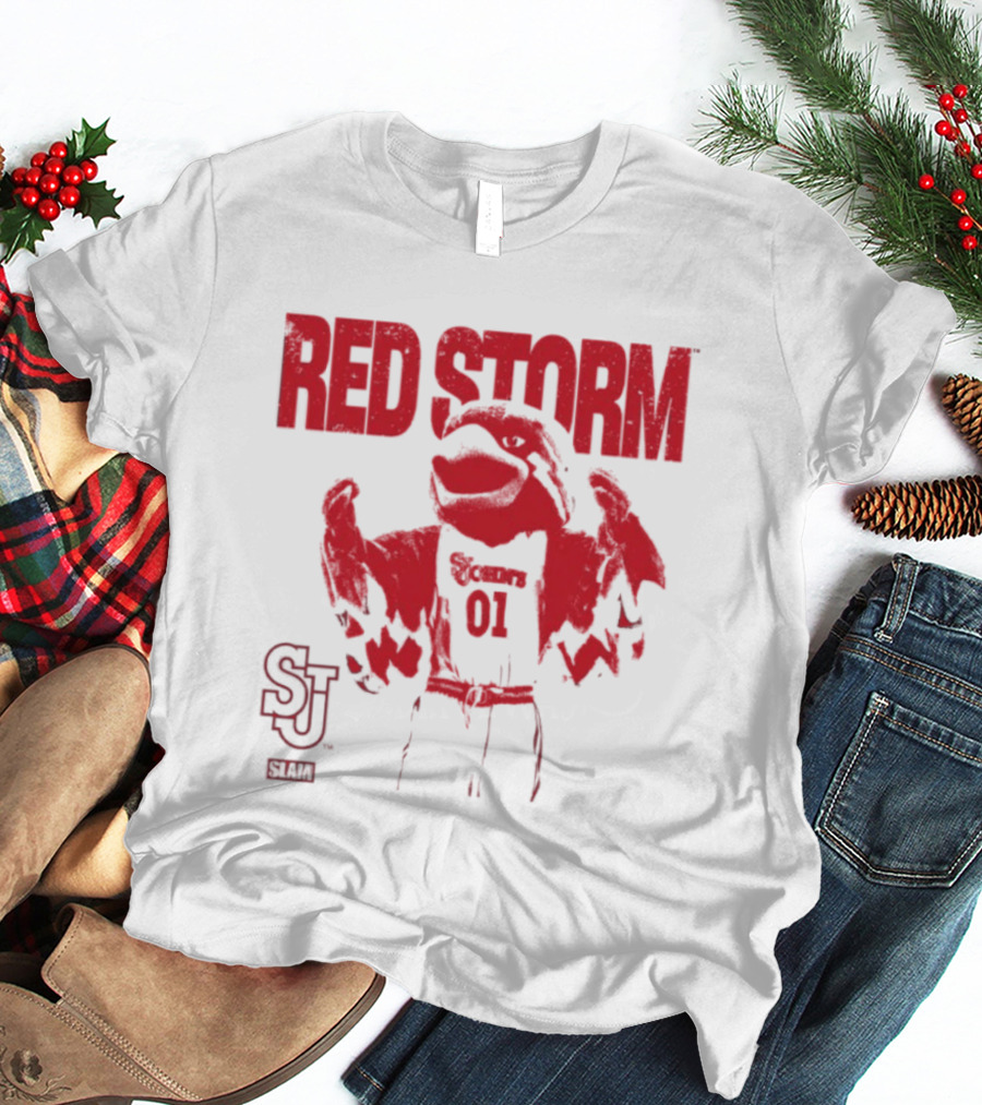St. John's Red Storm SJ Mascot 01 T-Shirt