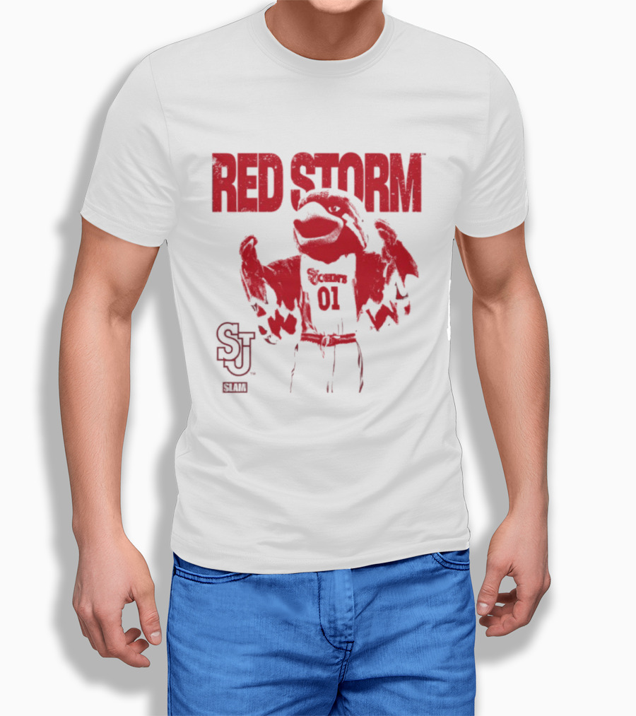 St. John's Red Storm SJ Mascot 01 T-Shirt