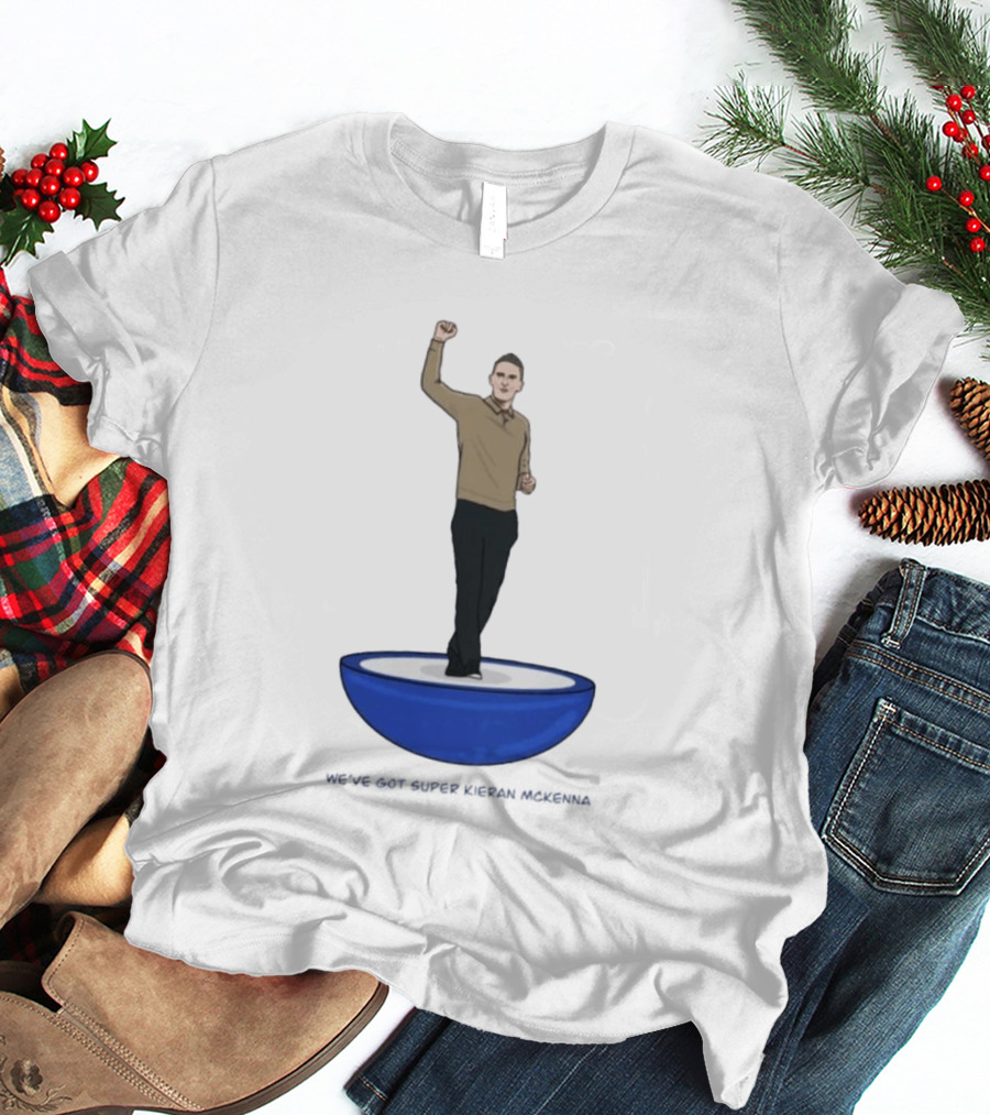 Super Kieran McKenna Subbuteo Illustration Football T-Shirt