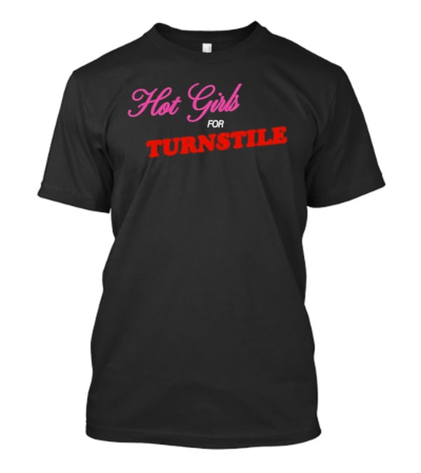 Hot Girls For Turnstile Pink And Red T-Shirt