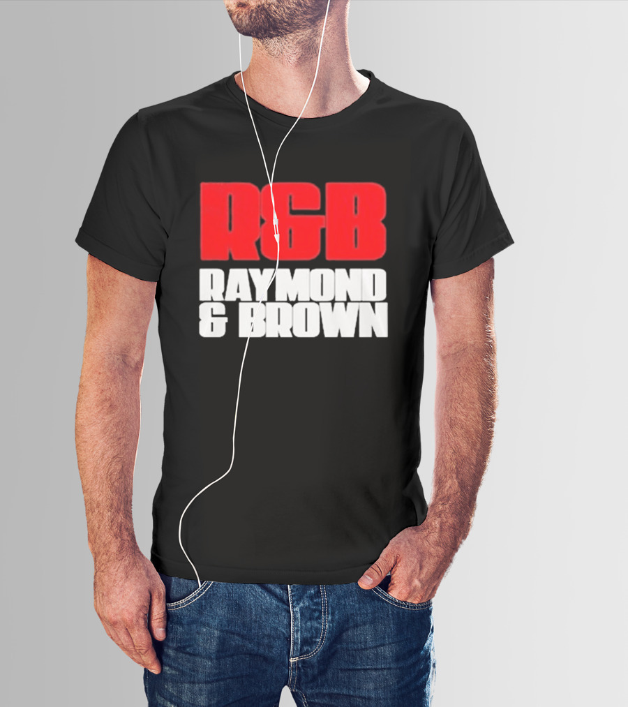 Raymond & Brown R&B World Tour 2026 Bold Red White T-Shirt