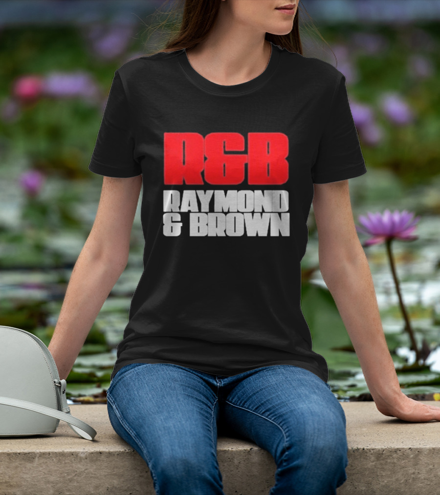 Raymond & Brown R&B World Tour 2026 Bold Red White T-Shirt
