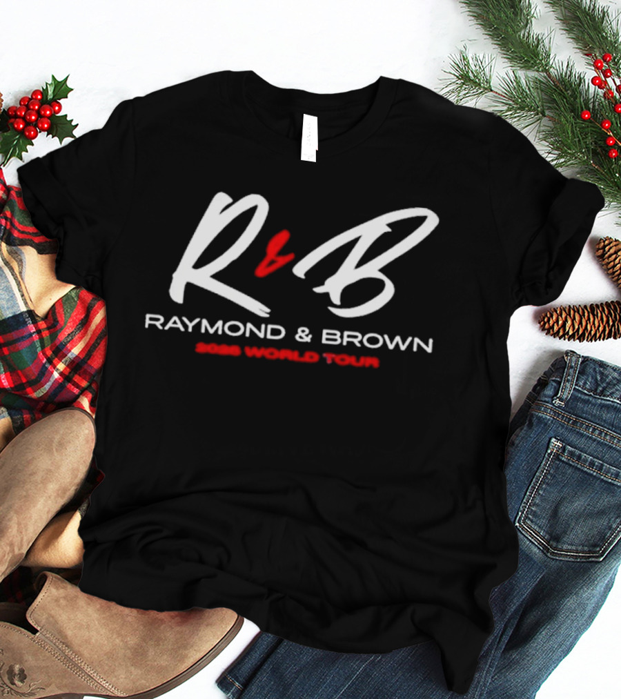 Raymond & Brown R&B 2026 World Tour T-Shirt