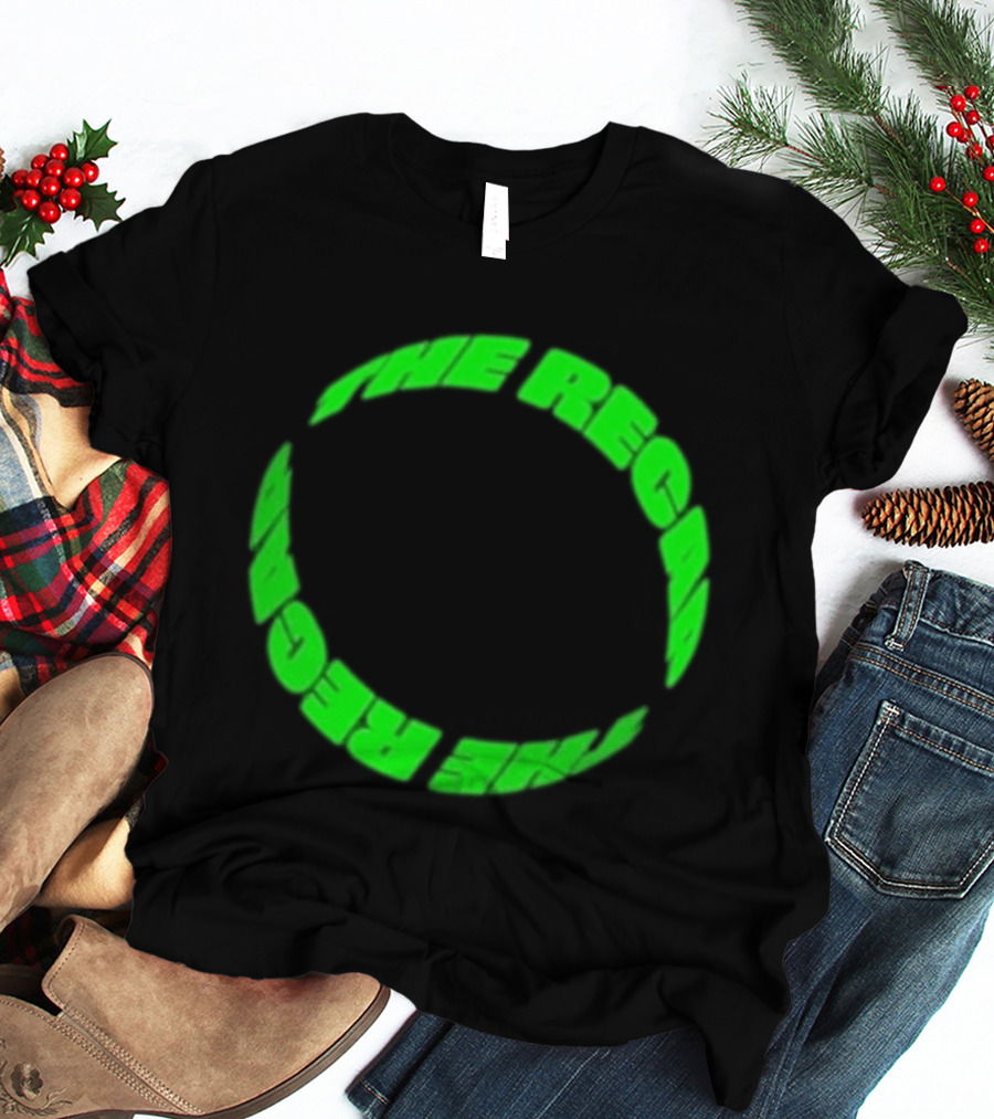 Kneecap The Recap Circular Green T-Shirt