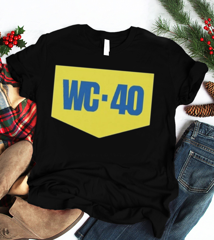 Willson Contreras WC 40 Blue Text On Yellow T-Shirt