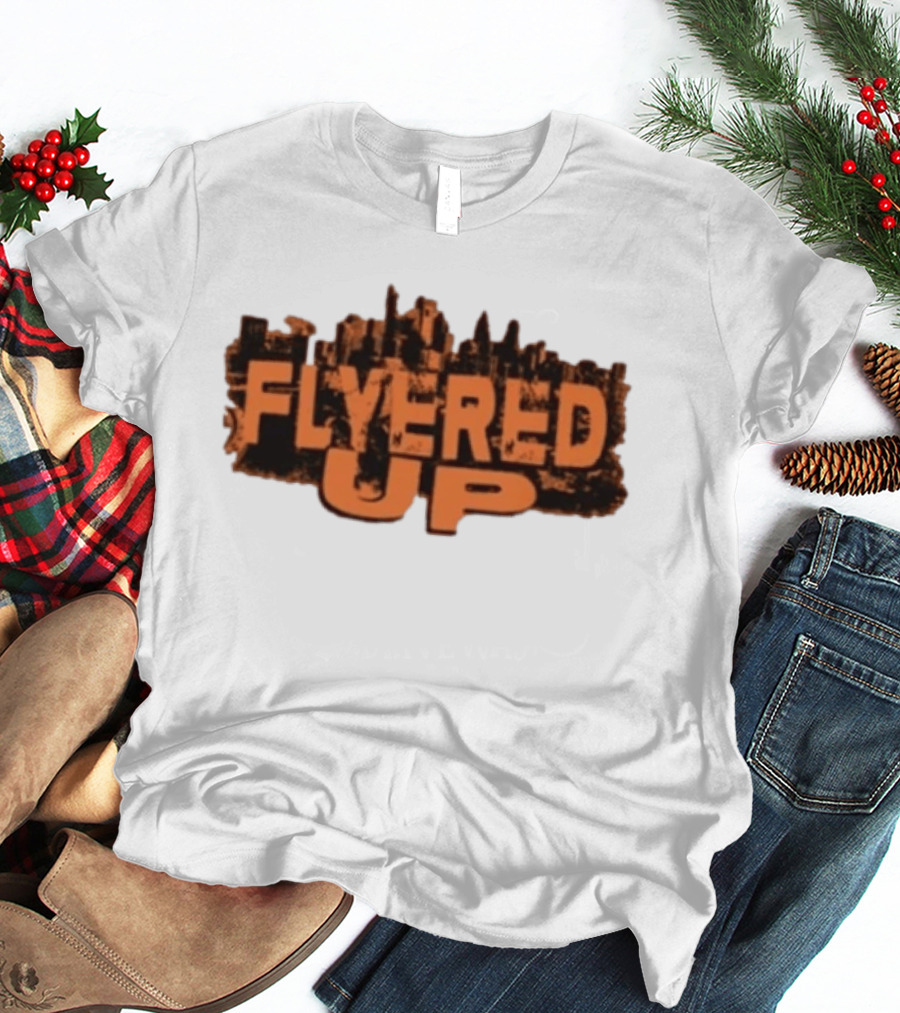 Flyered Up Urban Skyline T-Shirt