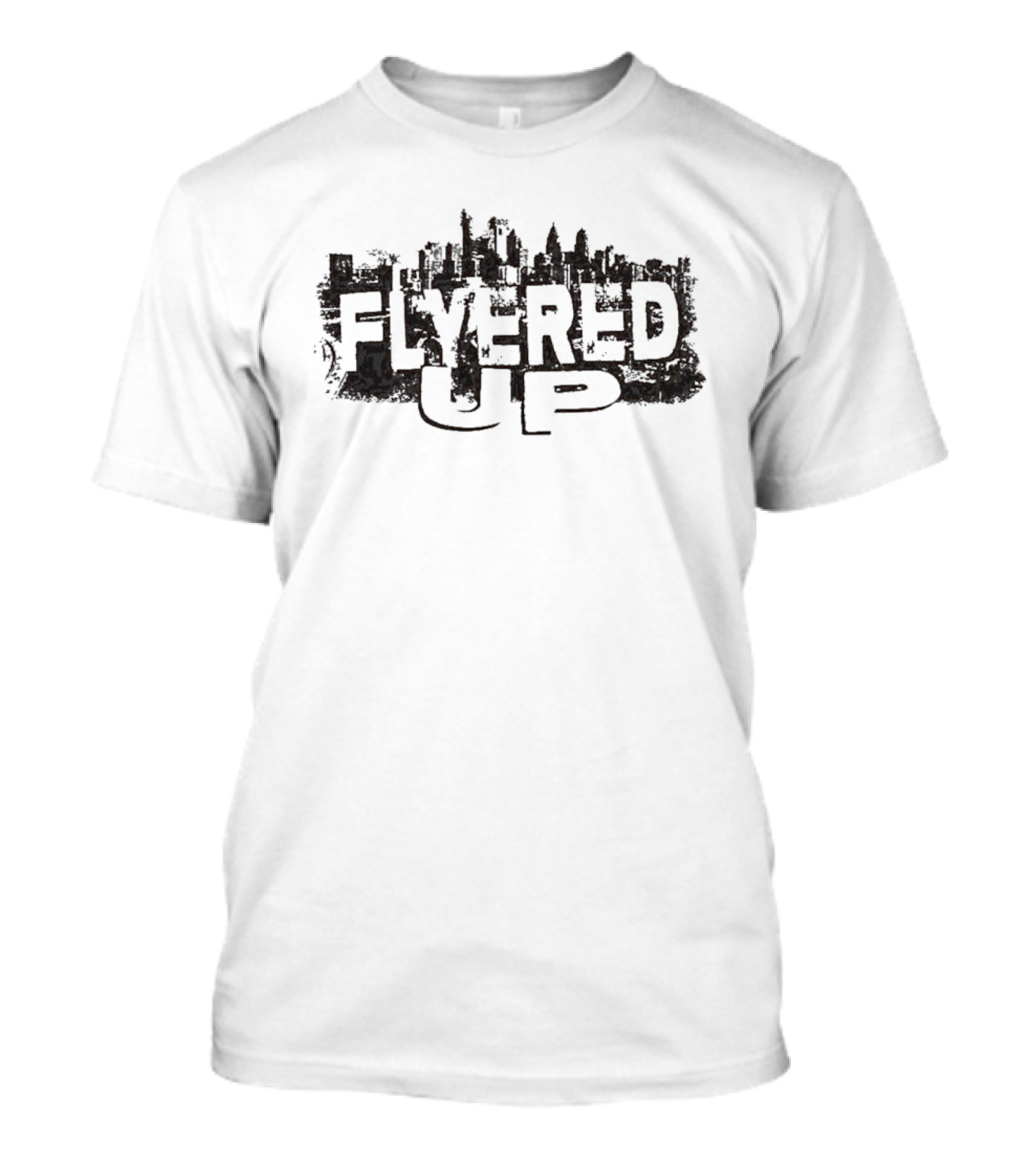 Flyered Up Skyline City T-Shirt