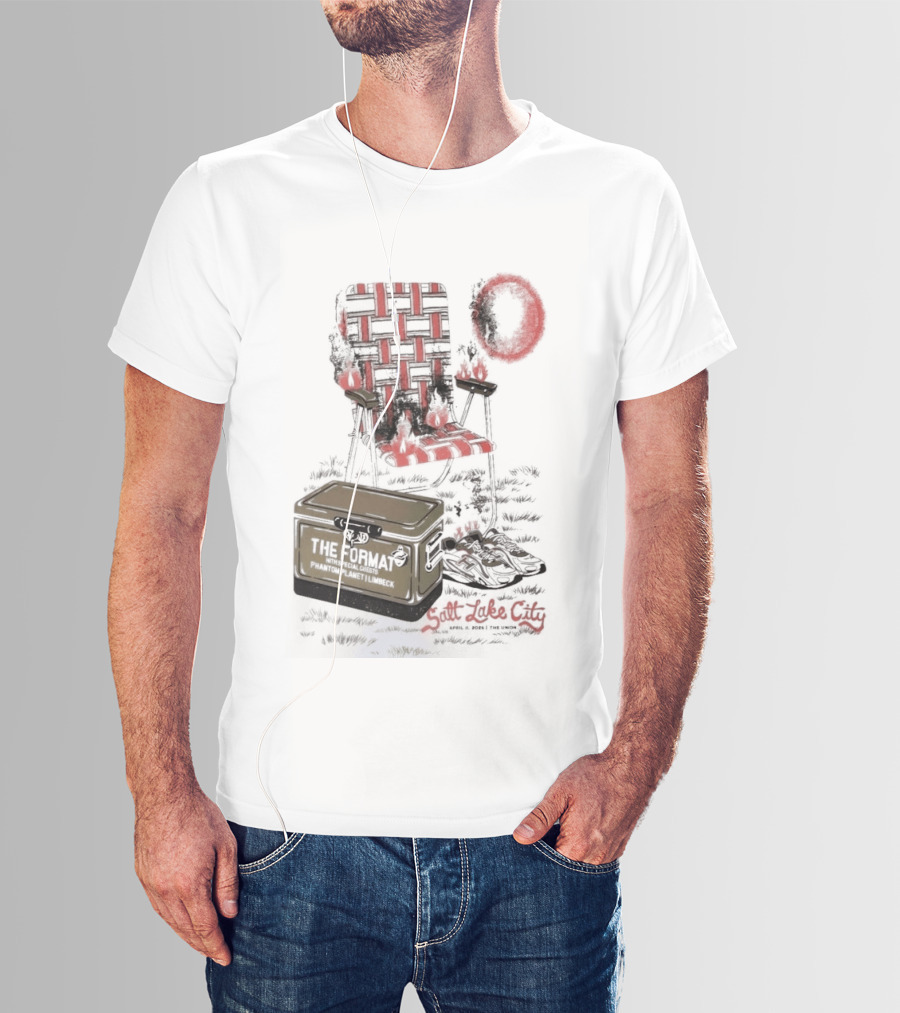 The Format Salt Lake City Apr 11 2026 Picnic Chair Cooler T-Shirt